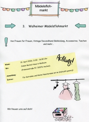 3. Walheimer Mädelsflohmarkt